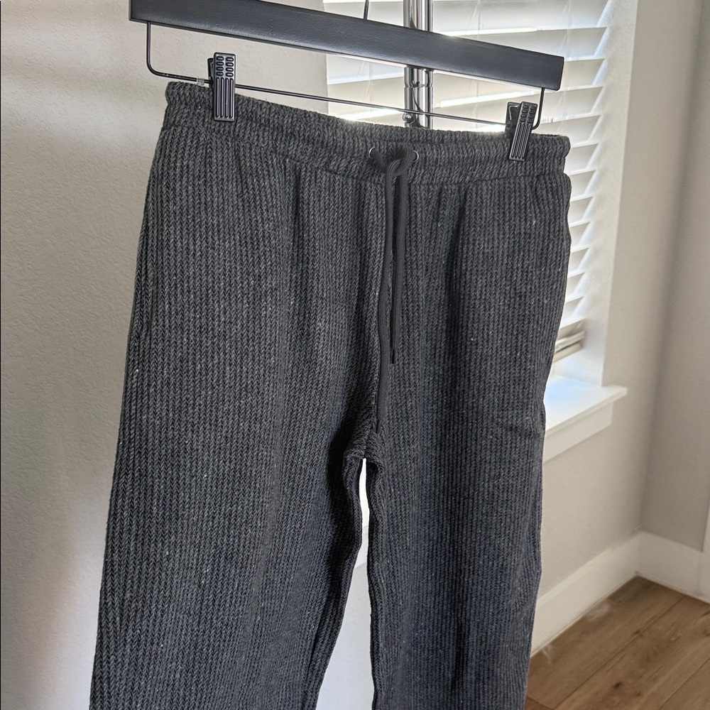 PrettyLittleThing Charcoal Knit Trousers
